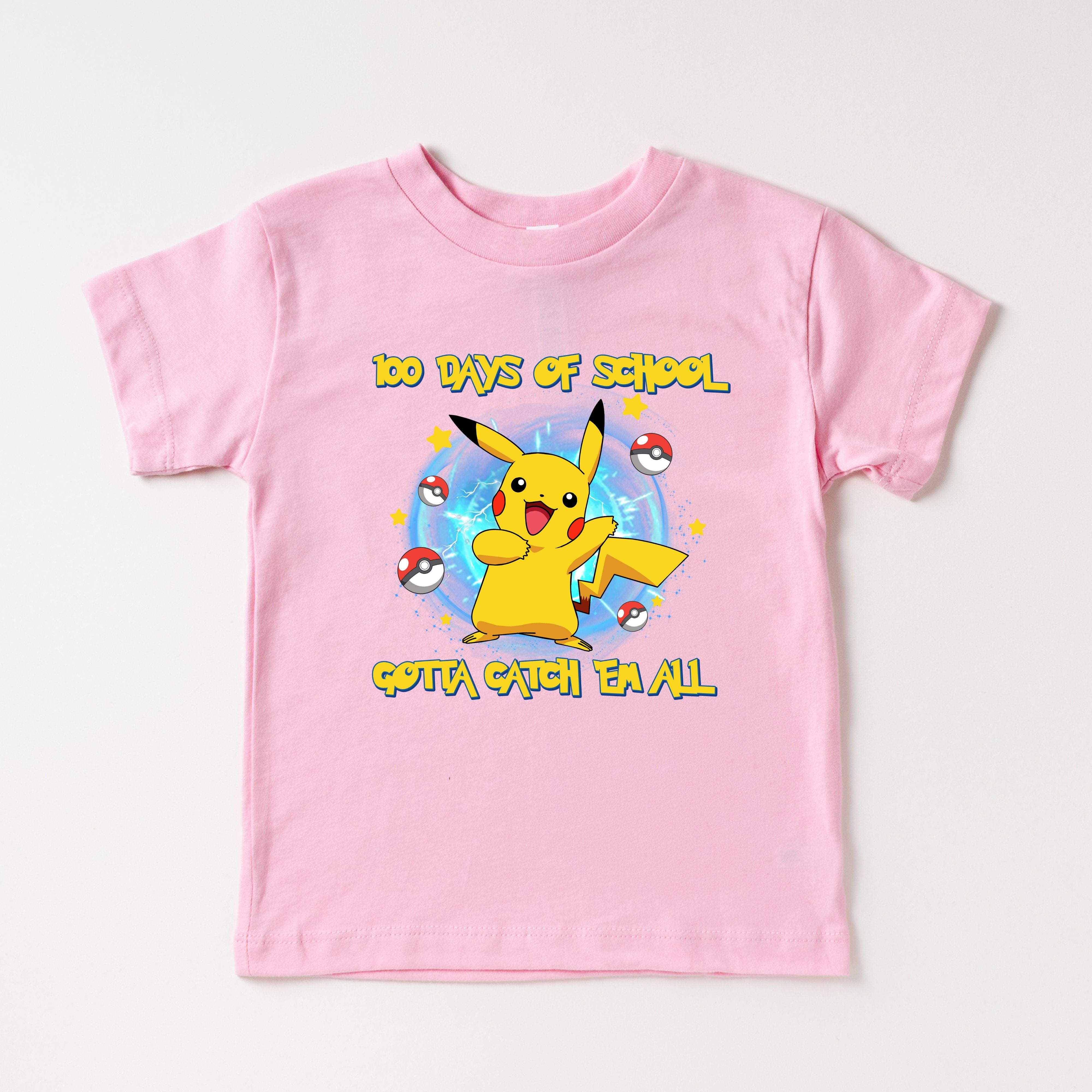 100 SUPER DAYS OF SCHOOL POKEMON TSHIRT 00020