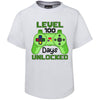 LEVEL 100 DAYS UNLOCKED TSHIRT