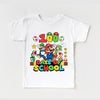 100 DAYS OF SCHOOL MARIO  TSHIRT 00022