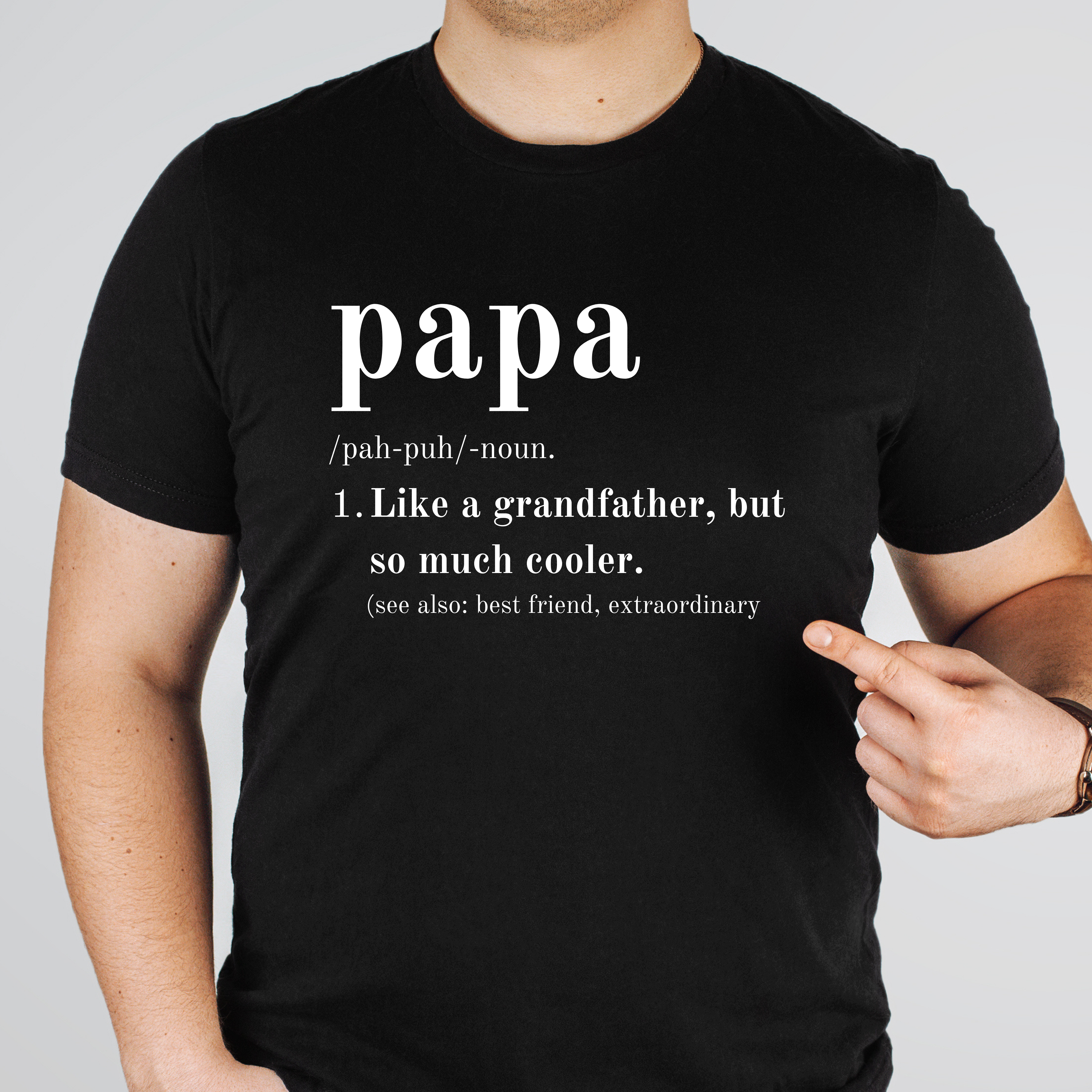 PAPA DEFINITION TSHIRT