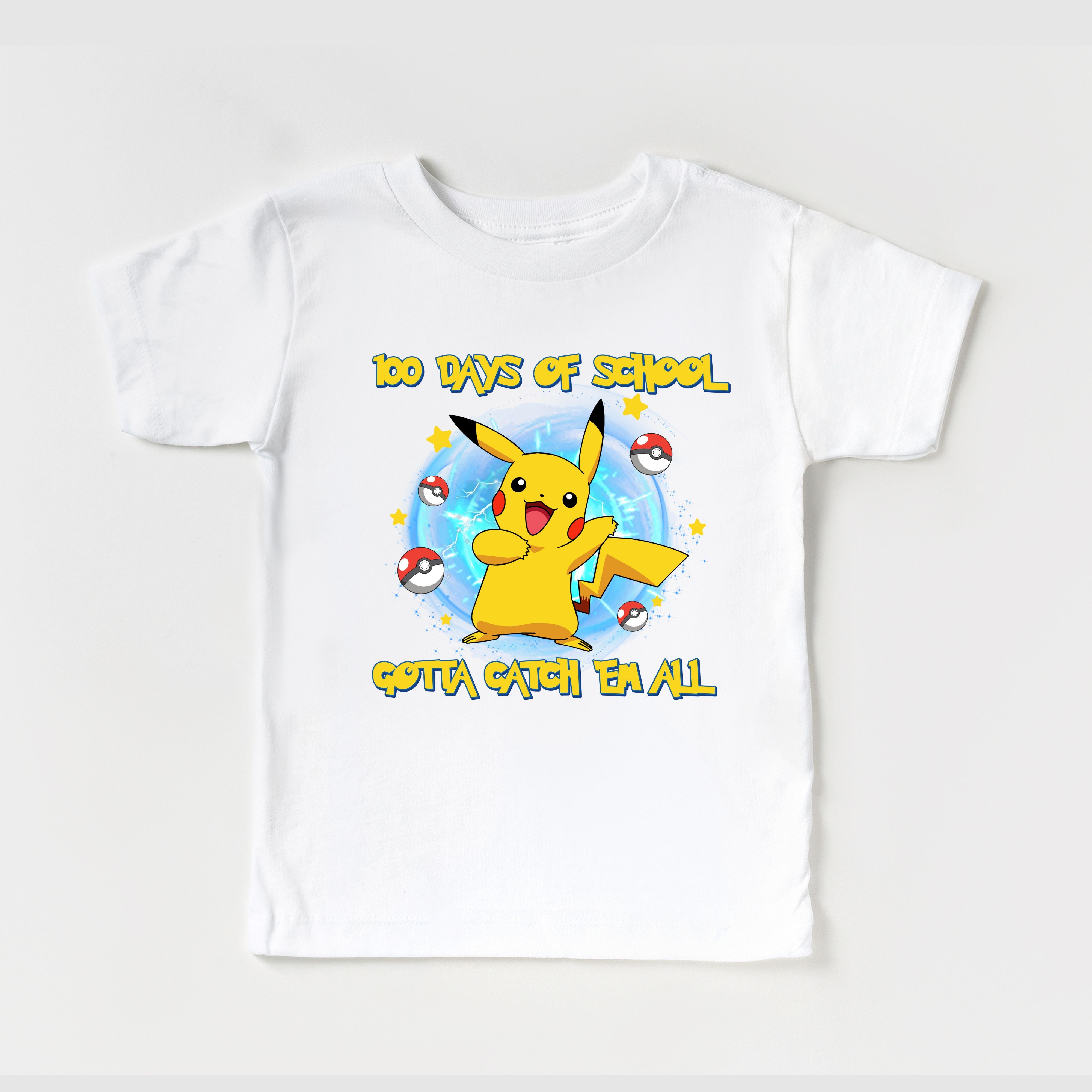 100 SUPER DAYS OF SCHOOL POKEMON TSHIRT 00020