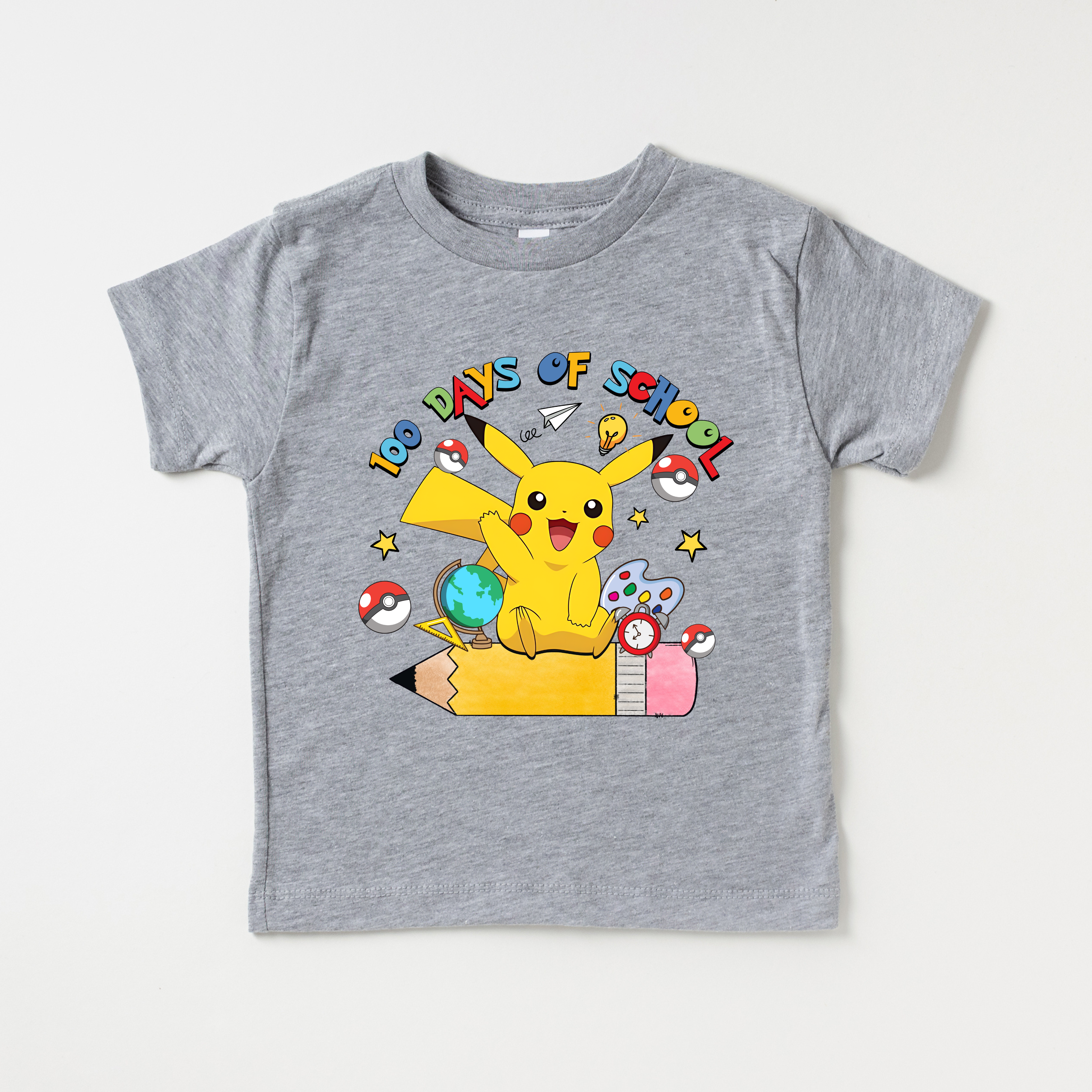 100 DAYS OF SCHOOL POKEMON TSHIRT 00018