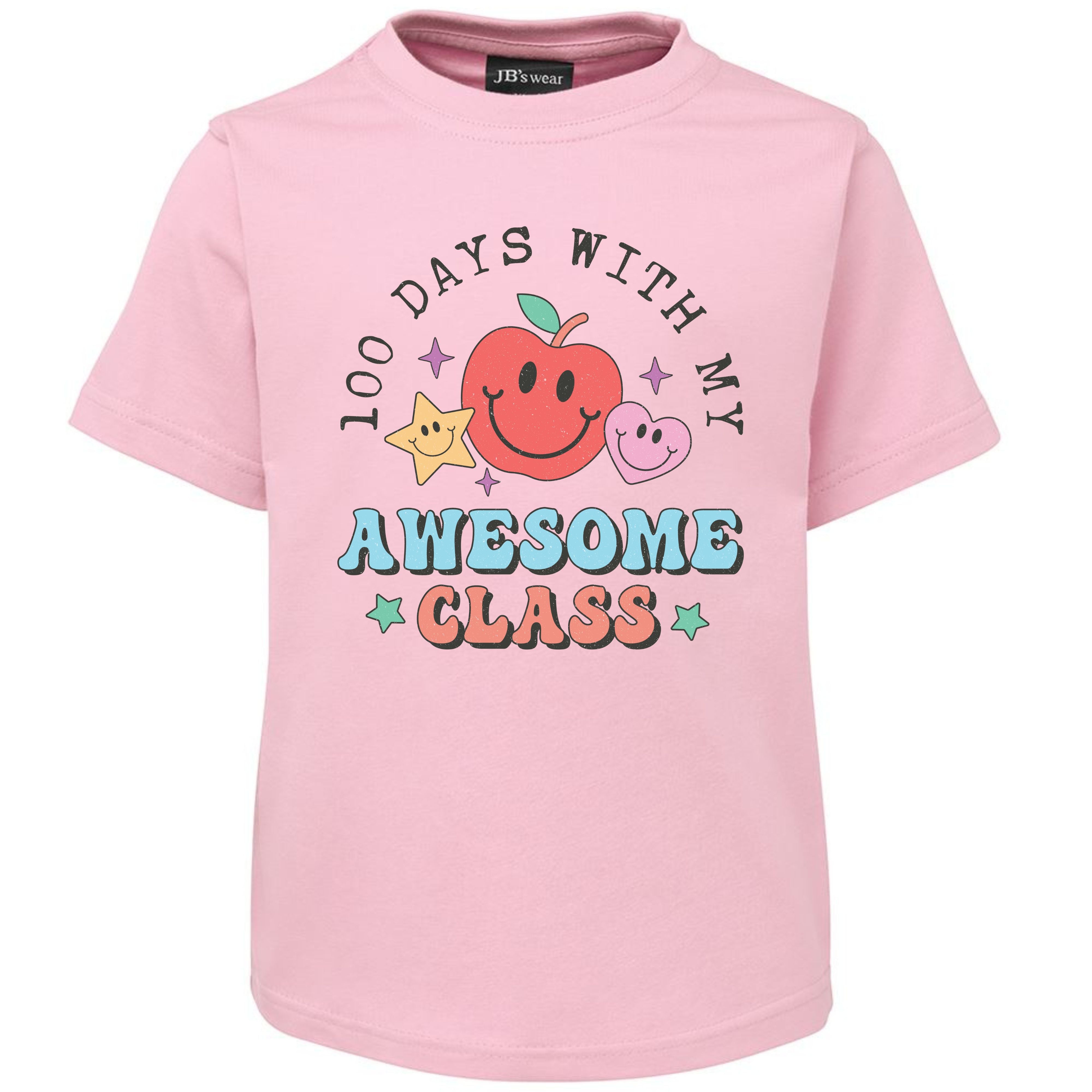 100 DAYS WITH MY AWESOME CLASS TSHIRT