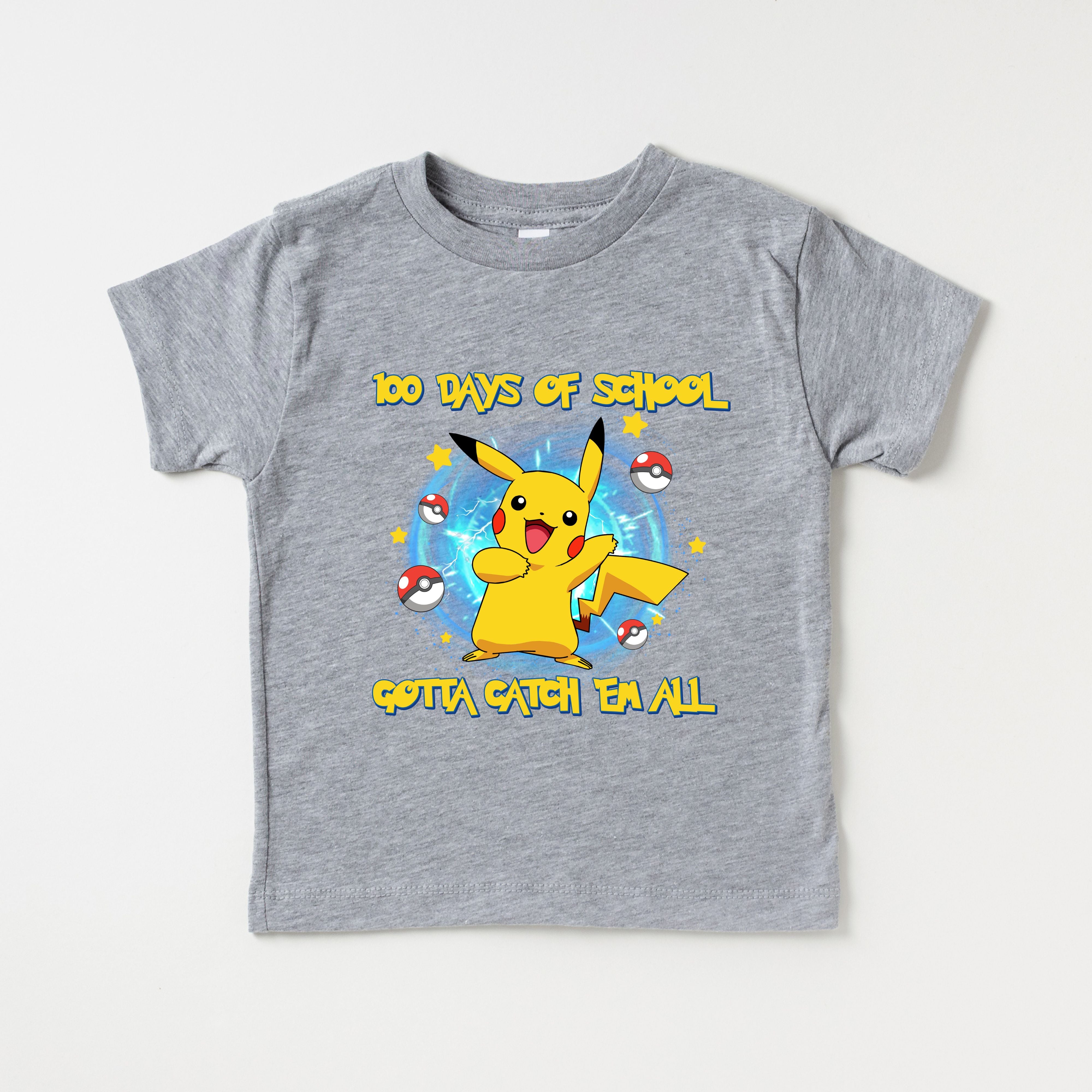 100 SUPER DAYS OF SCHOOL POKEMON TSHIRT 00020