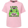 LEVEL 100 DAYS UNLOCKED TSHIRT