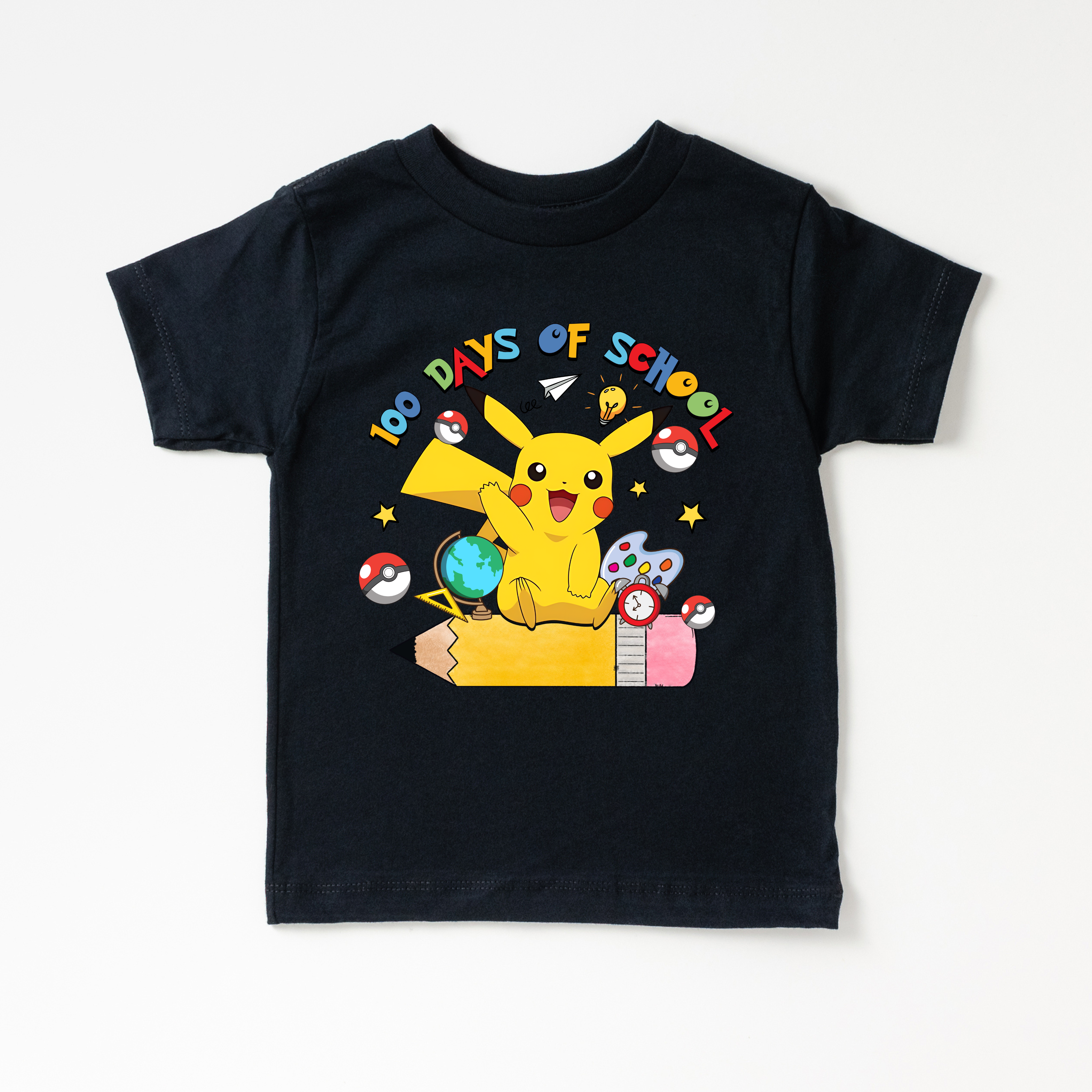 100 DAYS OF SCHOOL POKEMON TSHIRT 00018