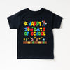 HAPPY 100 DAYS OF SCHOOL MARIO TSHIRT 00023