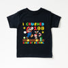 I CRUSHED 100 DAYS OF SCHOOL MARIO TSHIRT 00024