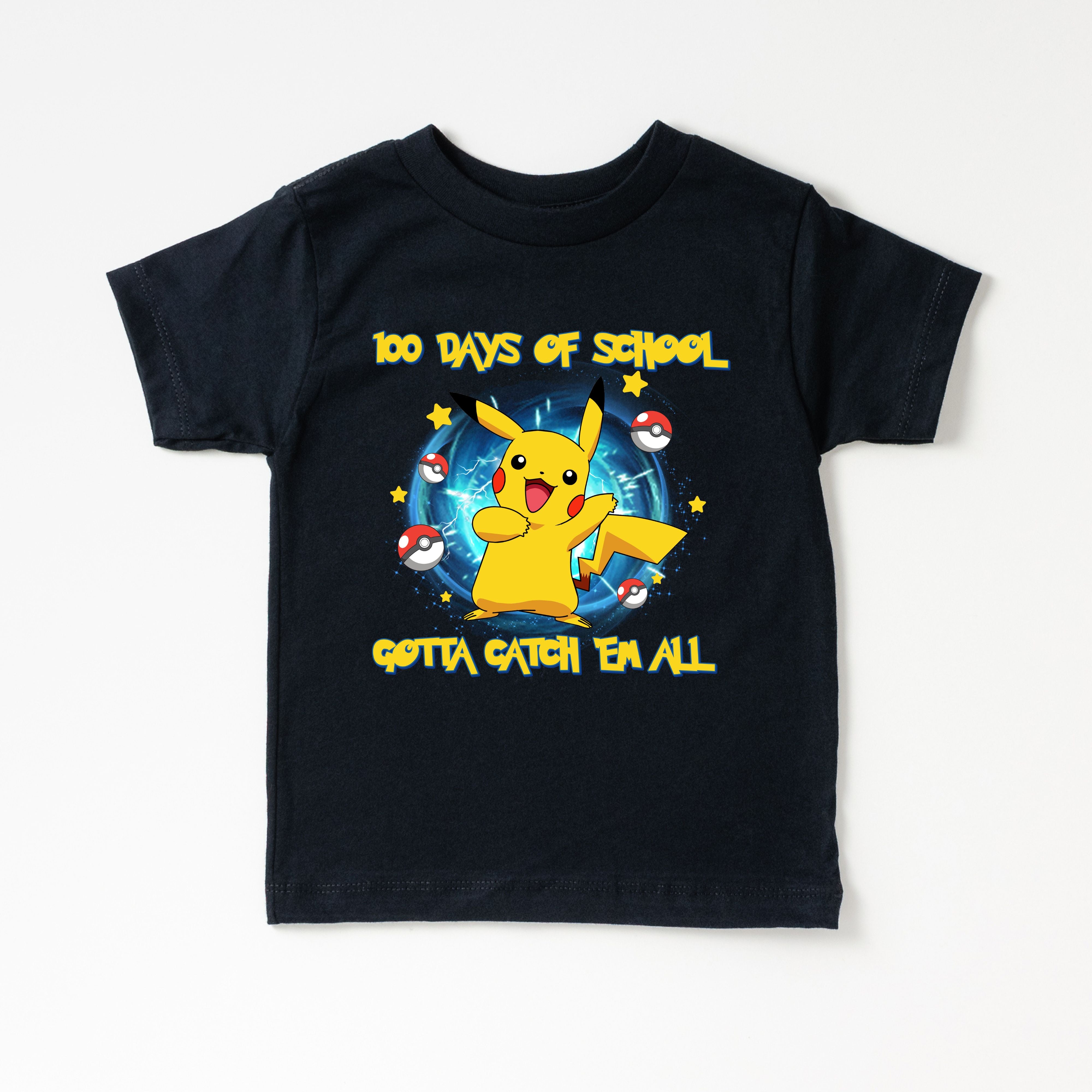 100 SUPER DAYS OF SCHOOL POKEMON TSHIRT 00020