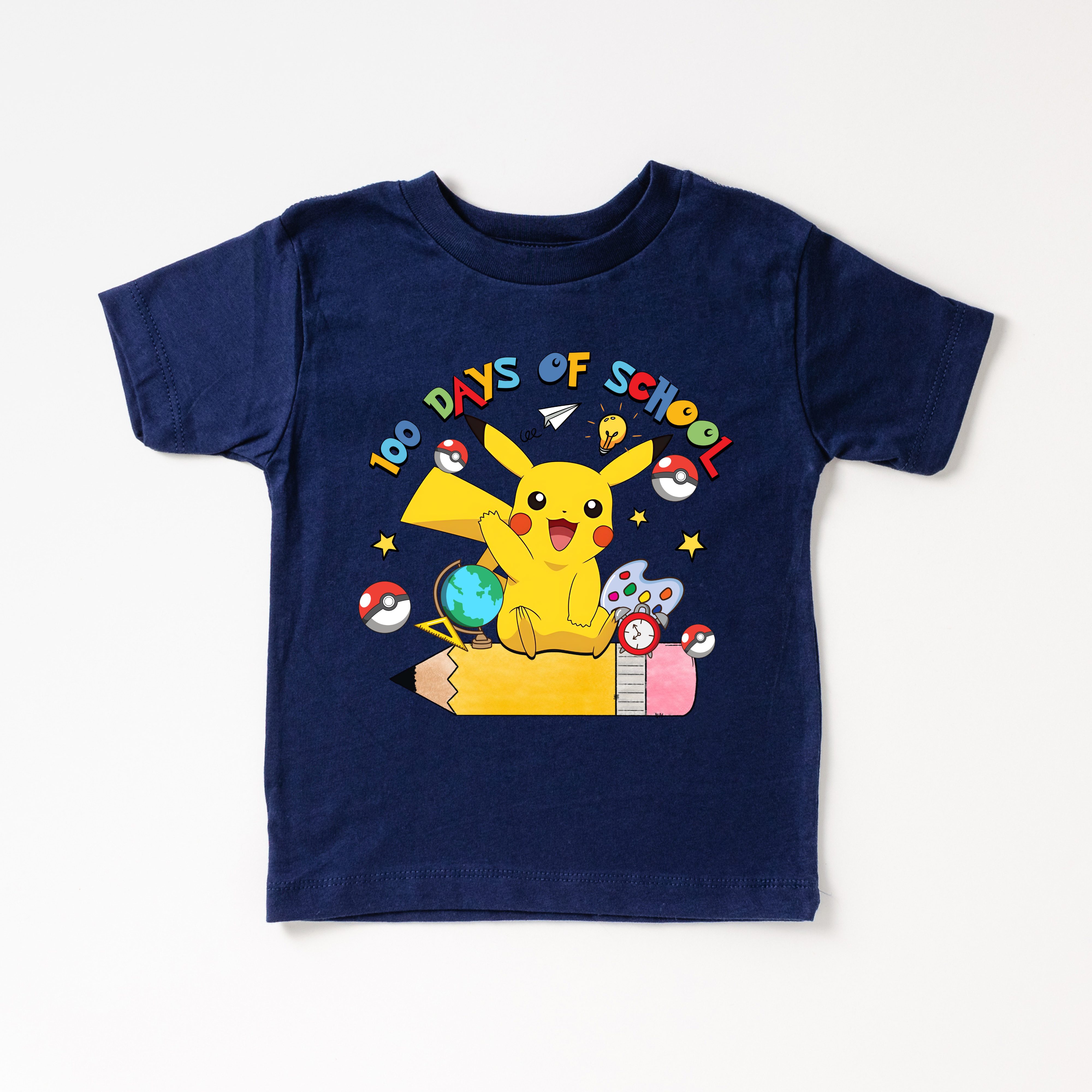 100 DAYS OF SCHOOL POKEMON TSHIRT 00018