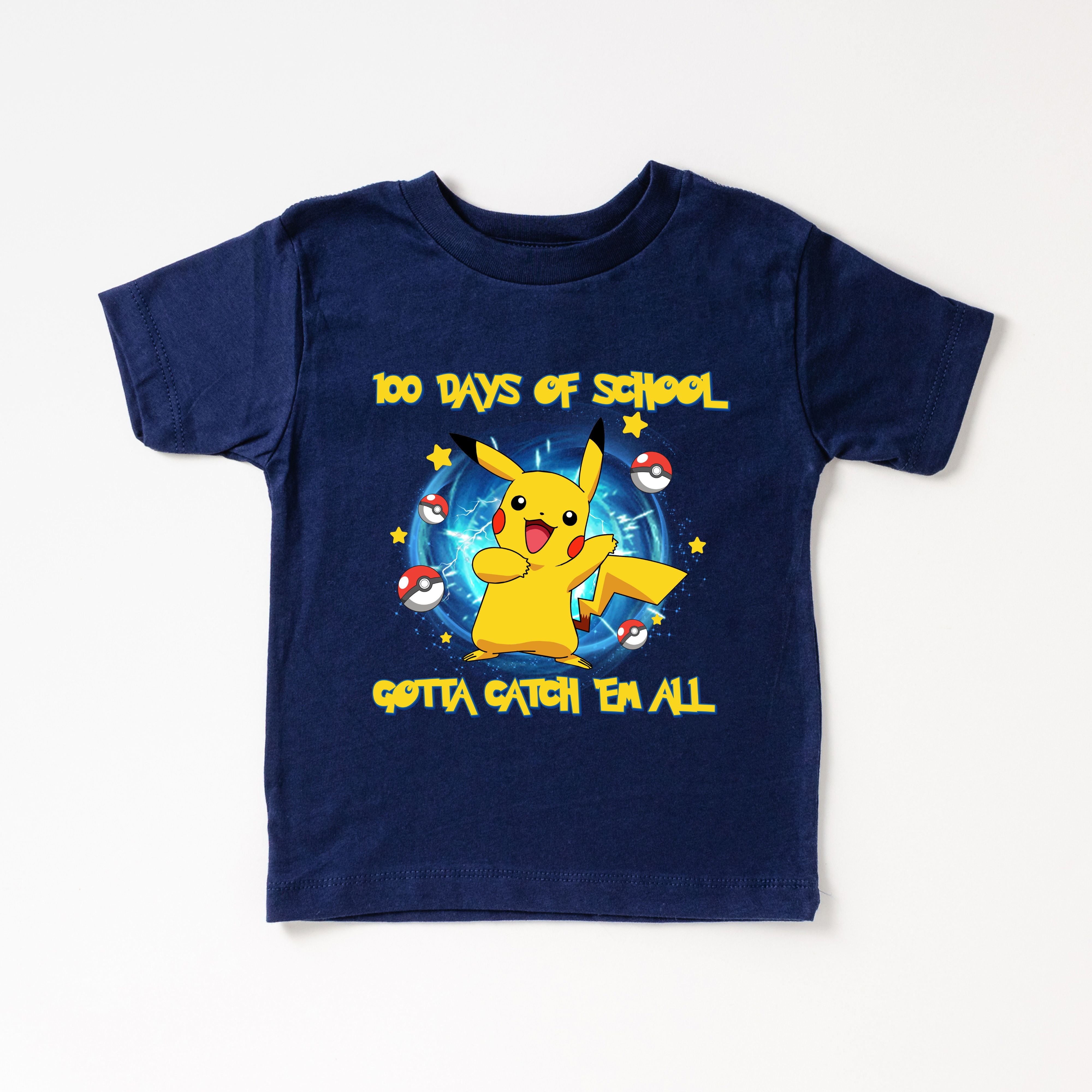 100 SUPER DAYS OF SCHOOL POKEMON TSHIRT 00020