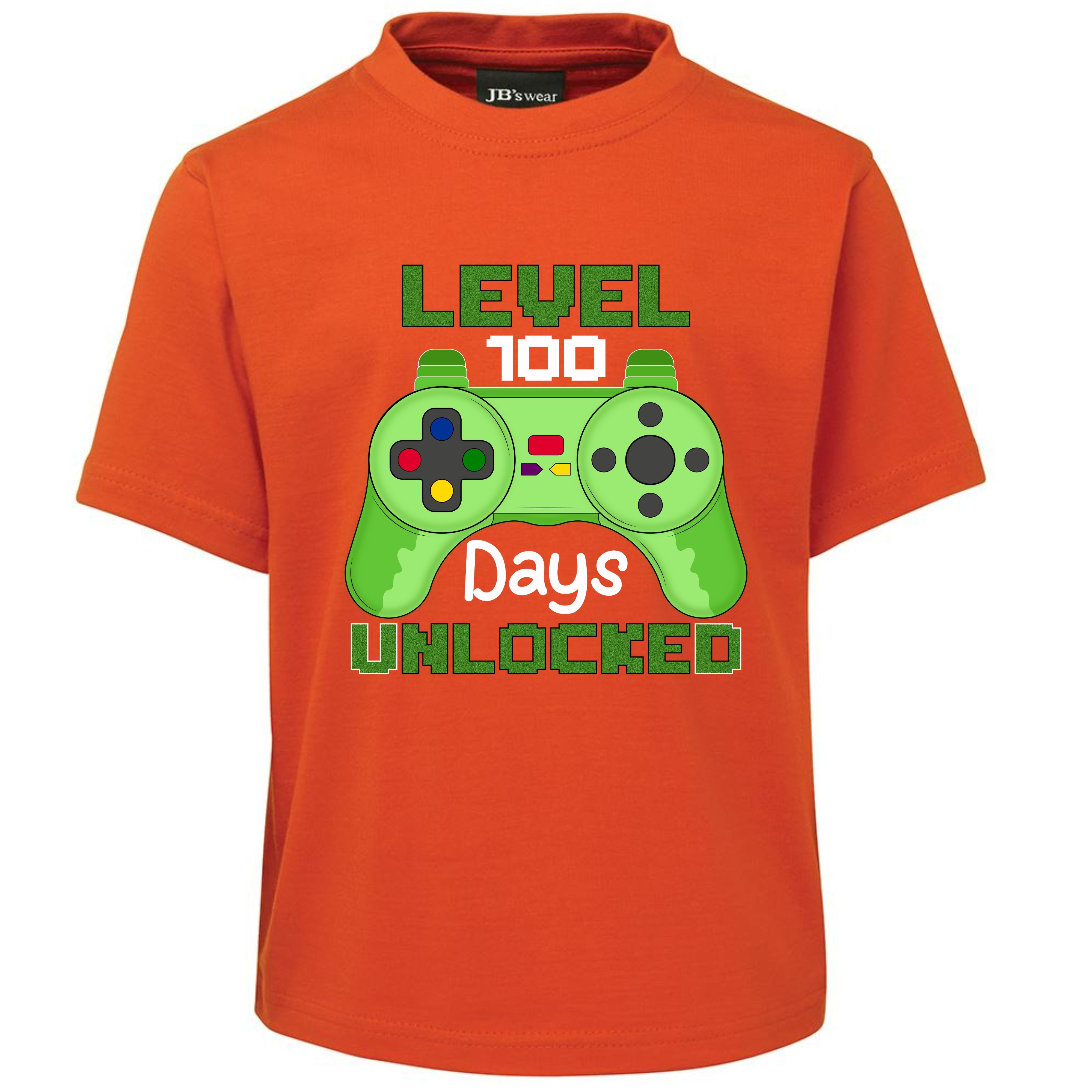 LEVEL 100 DAYS UNLOCKED TSHIRT