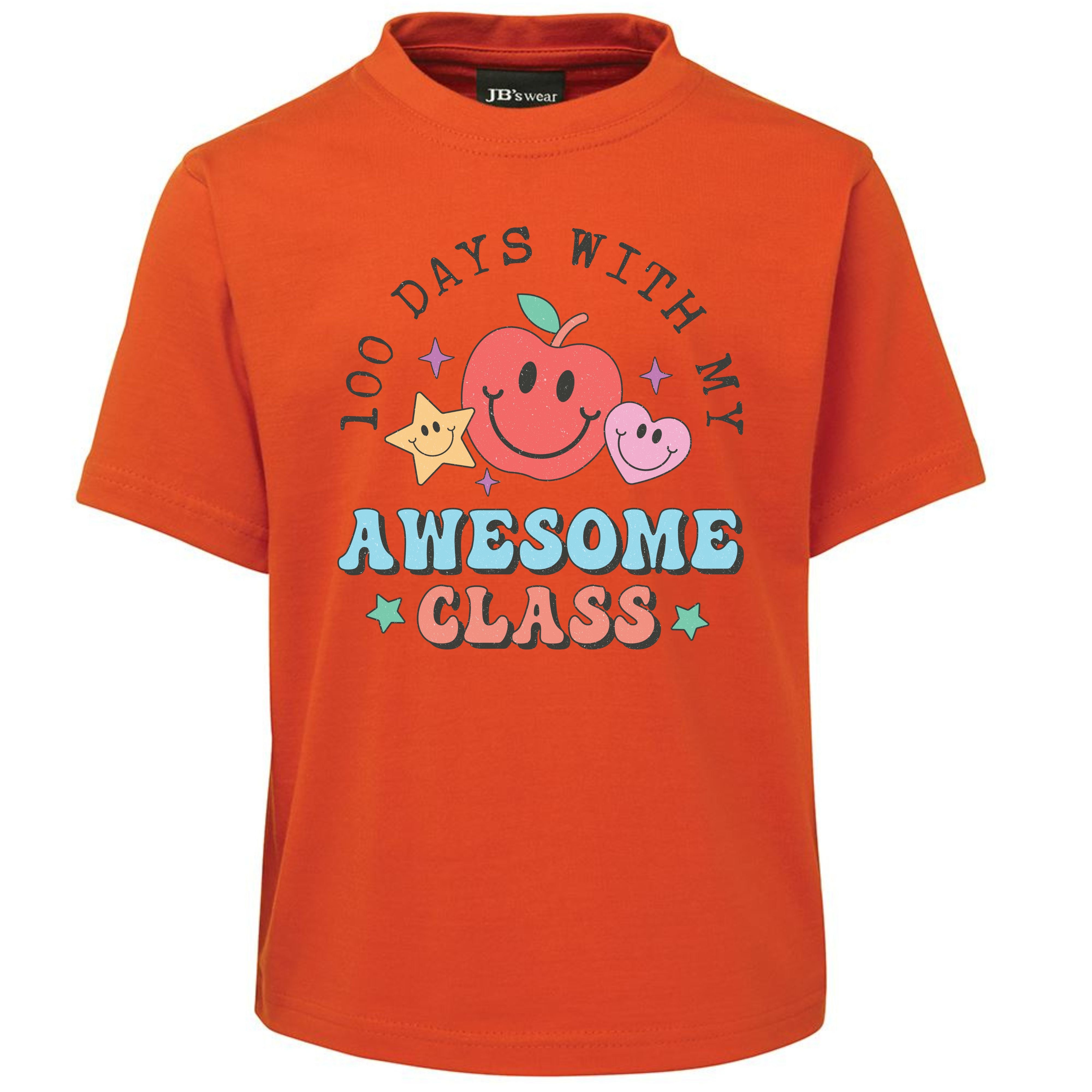 100 DAYS WITH MY AWESOME CLASS TSHIRT