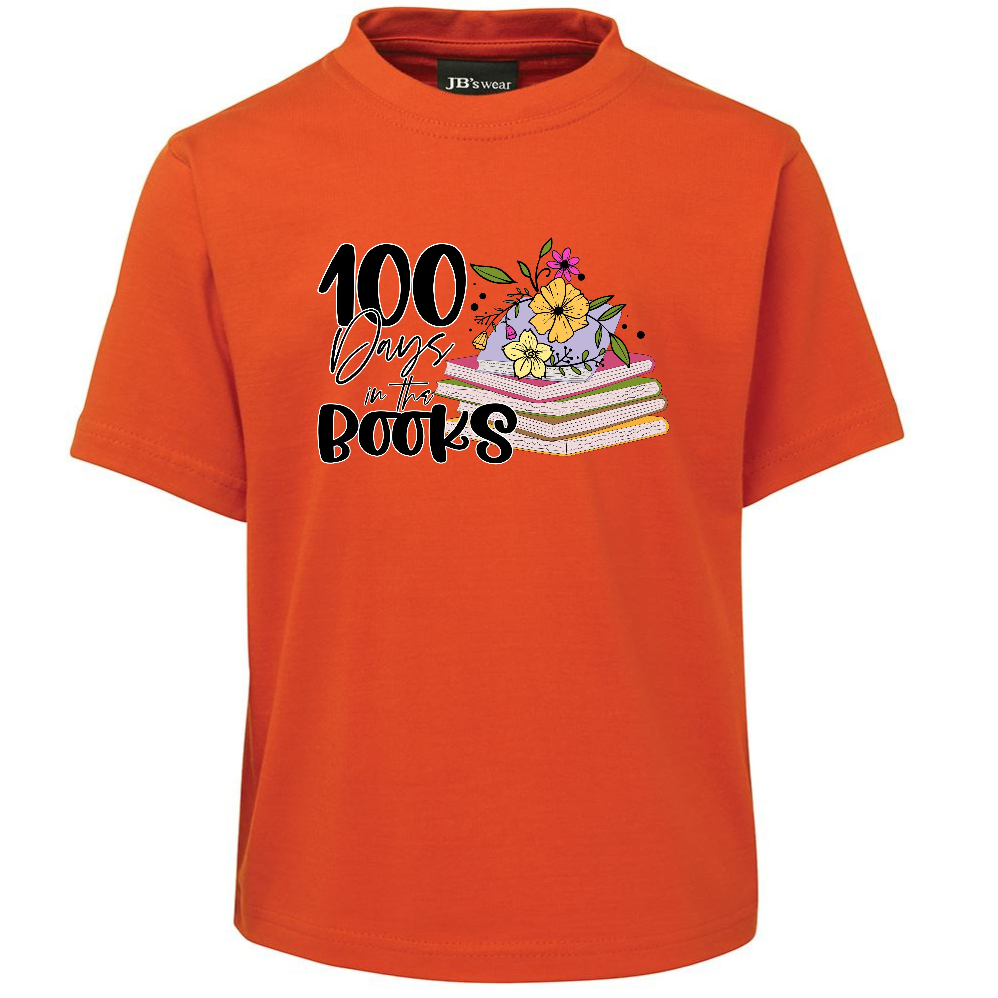 100 DAYS IN THE BOOKS TSHIRT