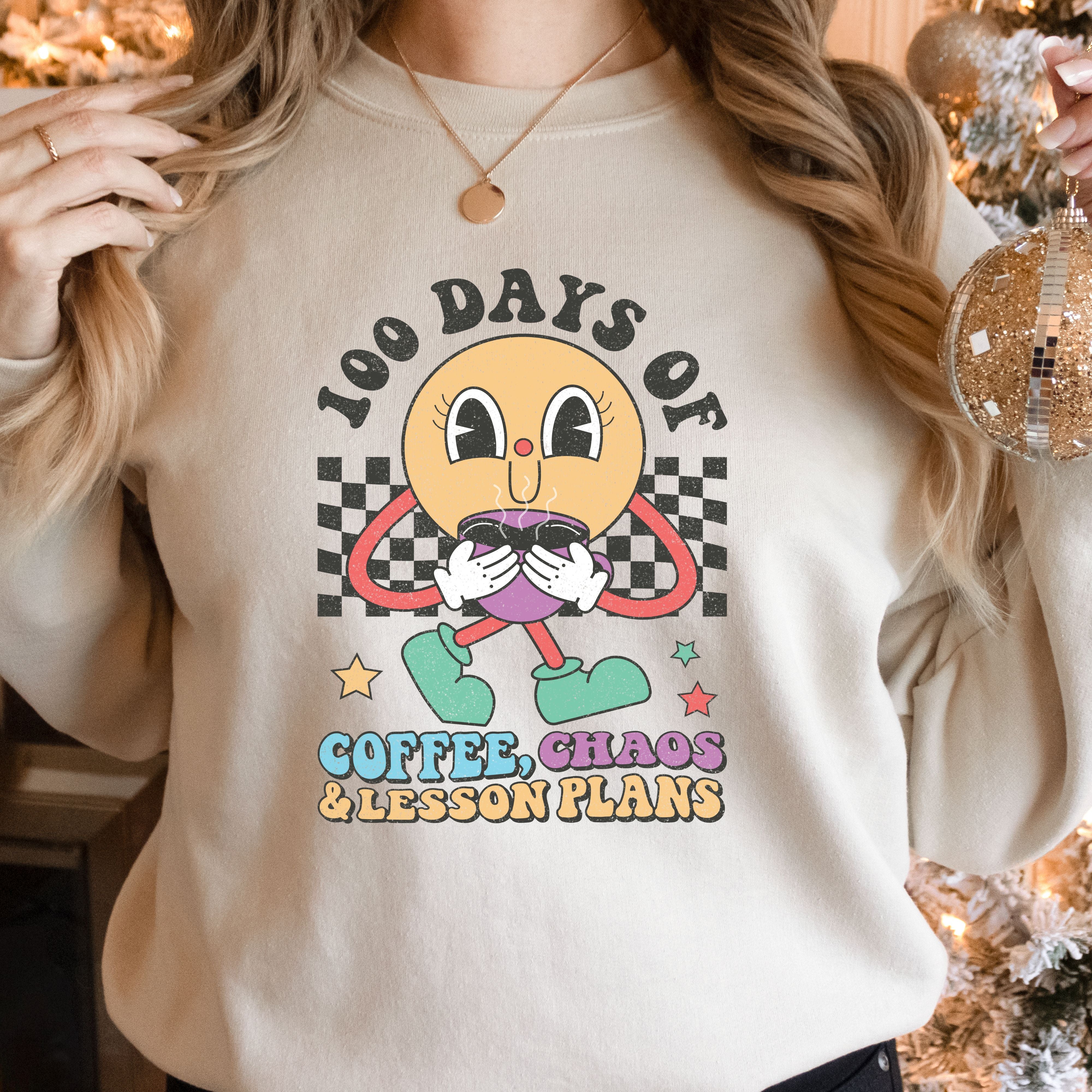 100 DAYS OF COFFEE AND CHAOS JUMPER