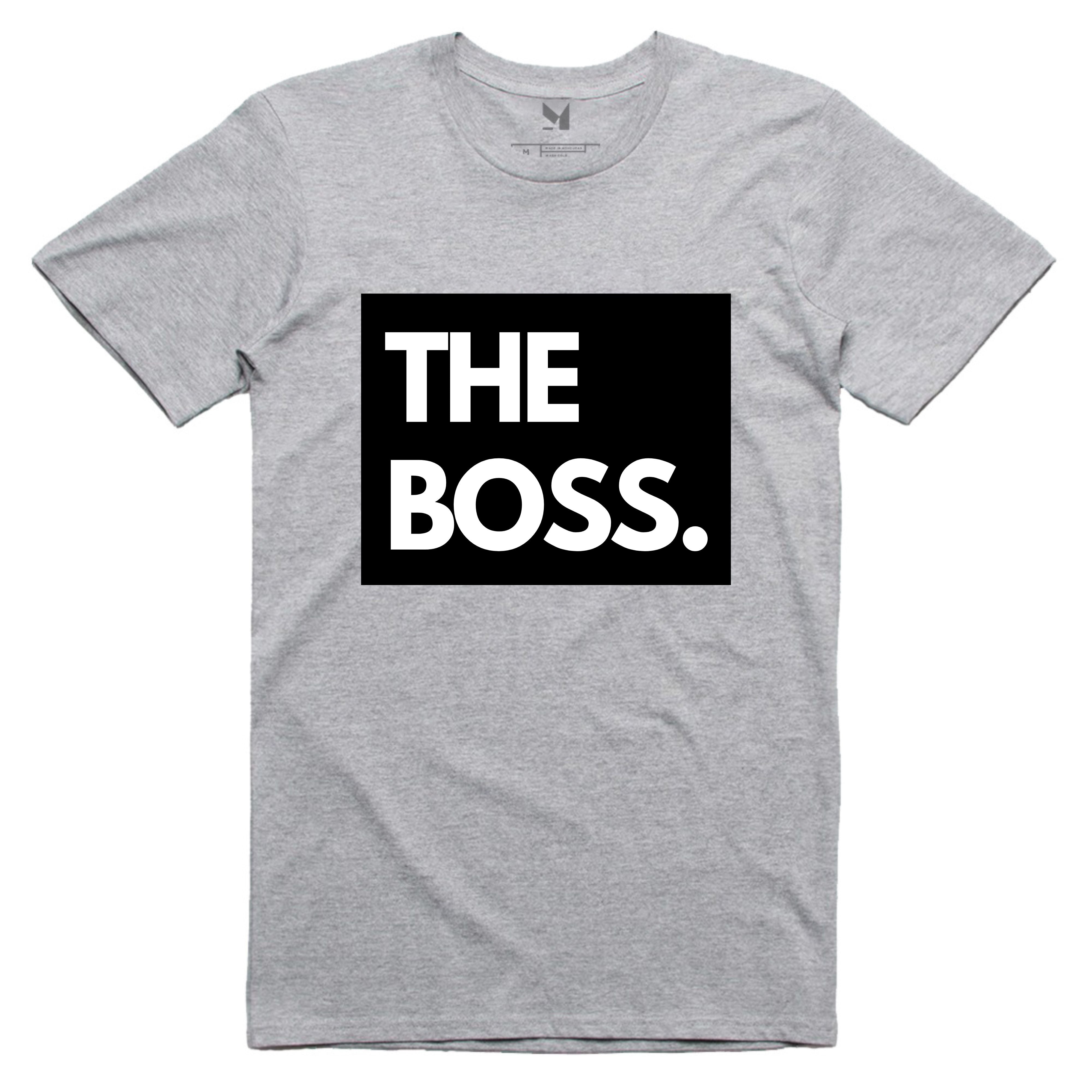 THE BOSS THE REAL BOSS TSHIRT