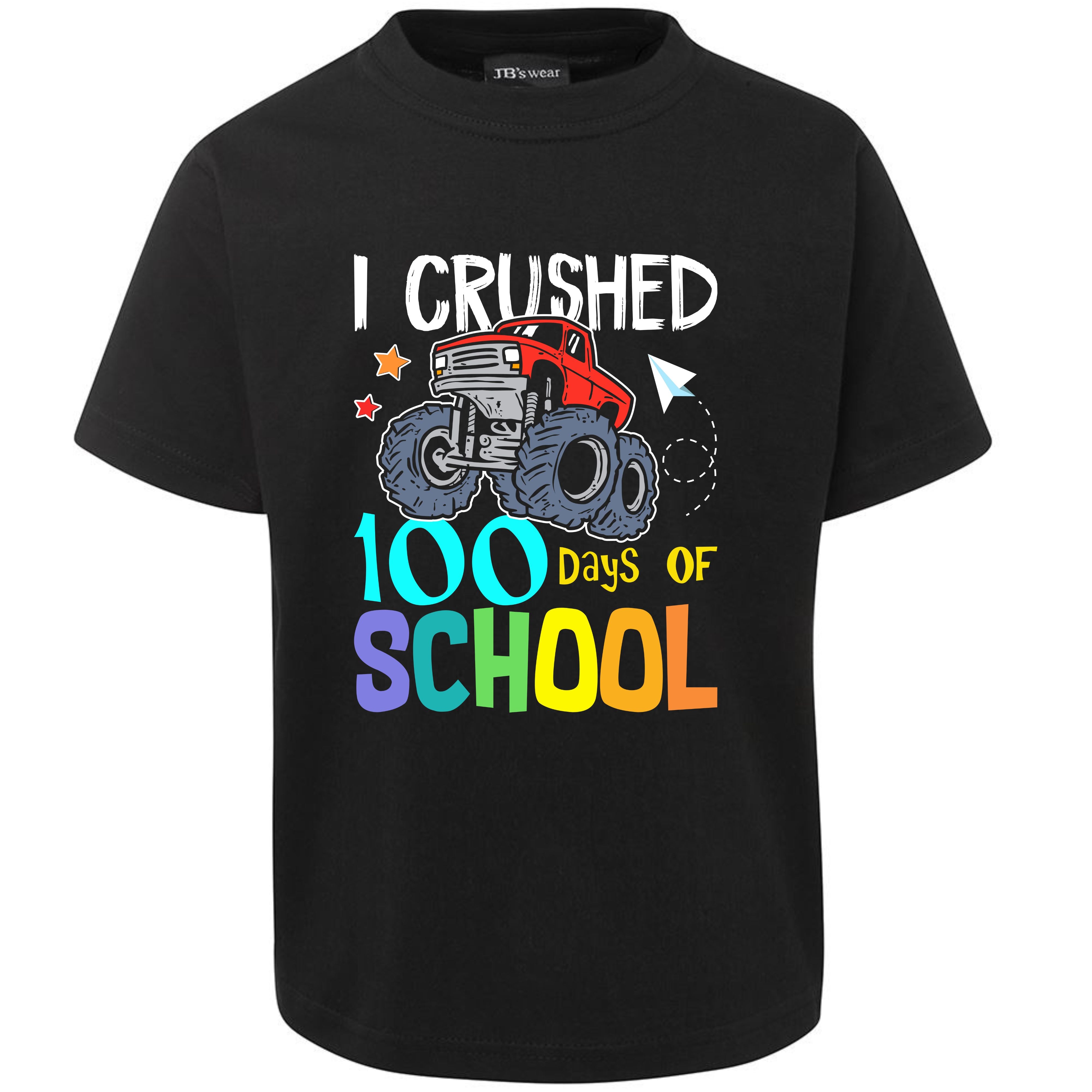 I CRASHED 100 DAYS OF SCHOOL TSHIRT