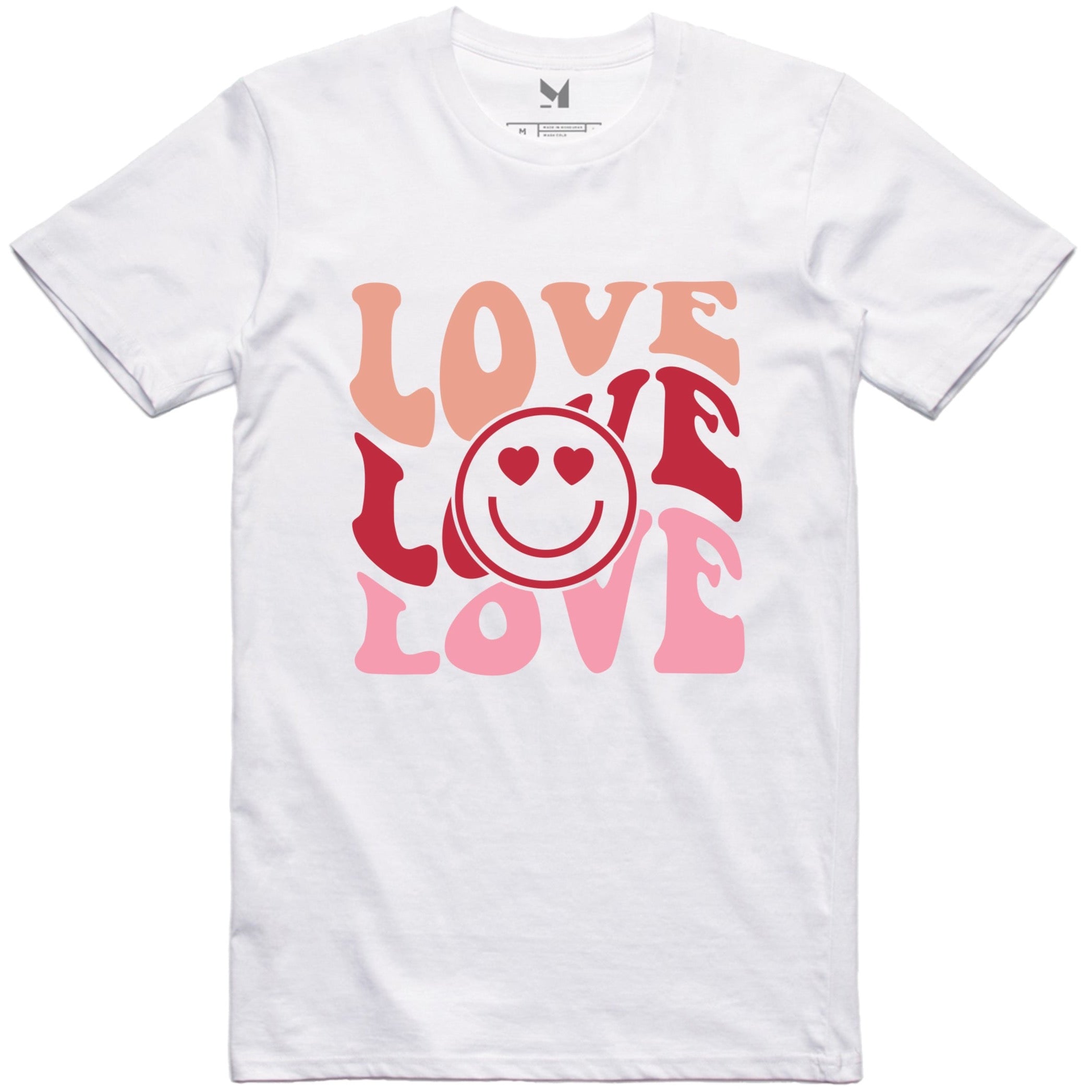 LOVE SMILEY FACE TSHIRT