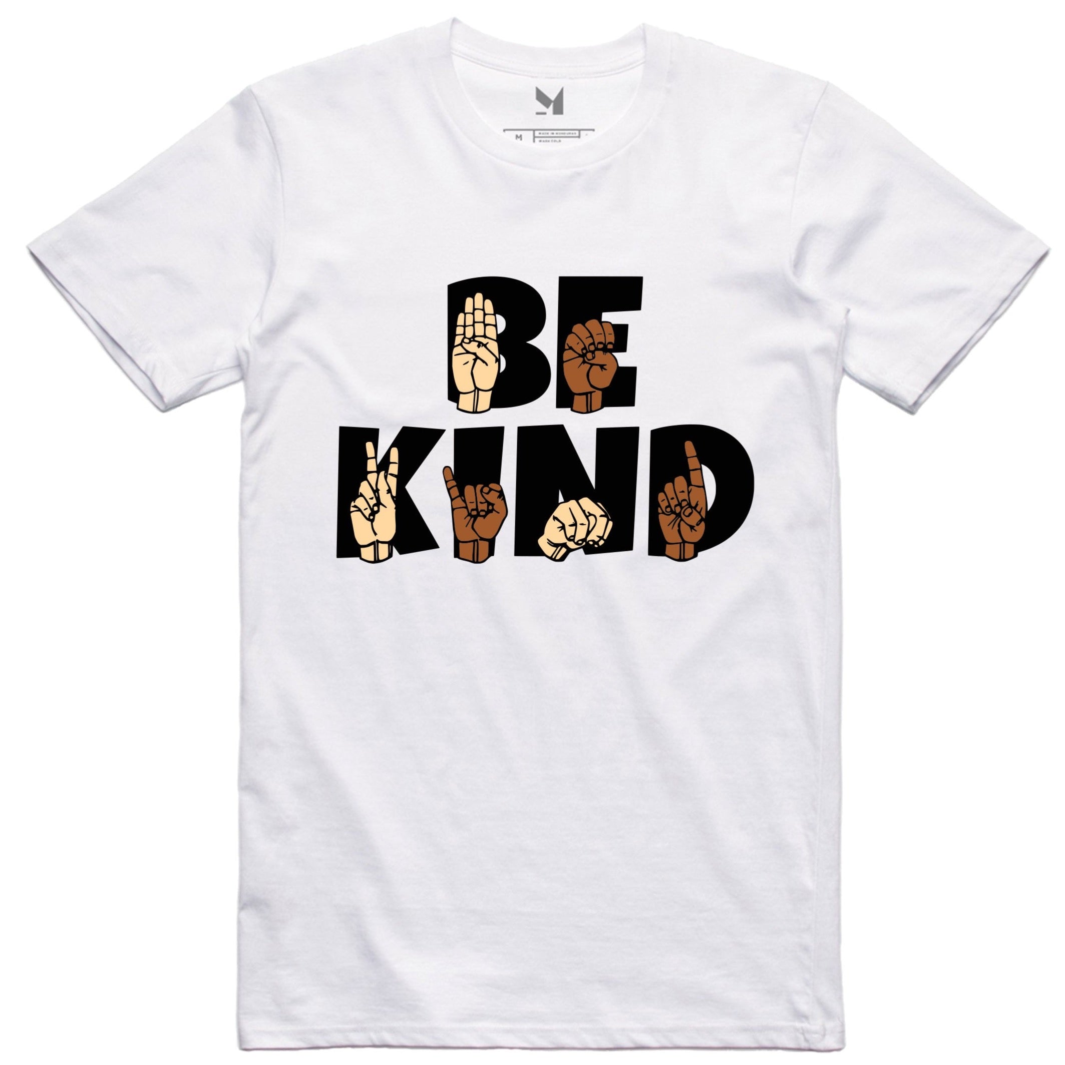 BE KIND SIGN LANGUAGE 2 TSHIRT