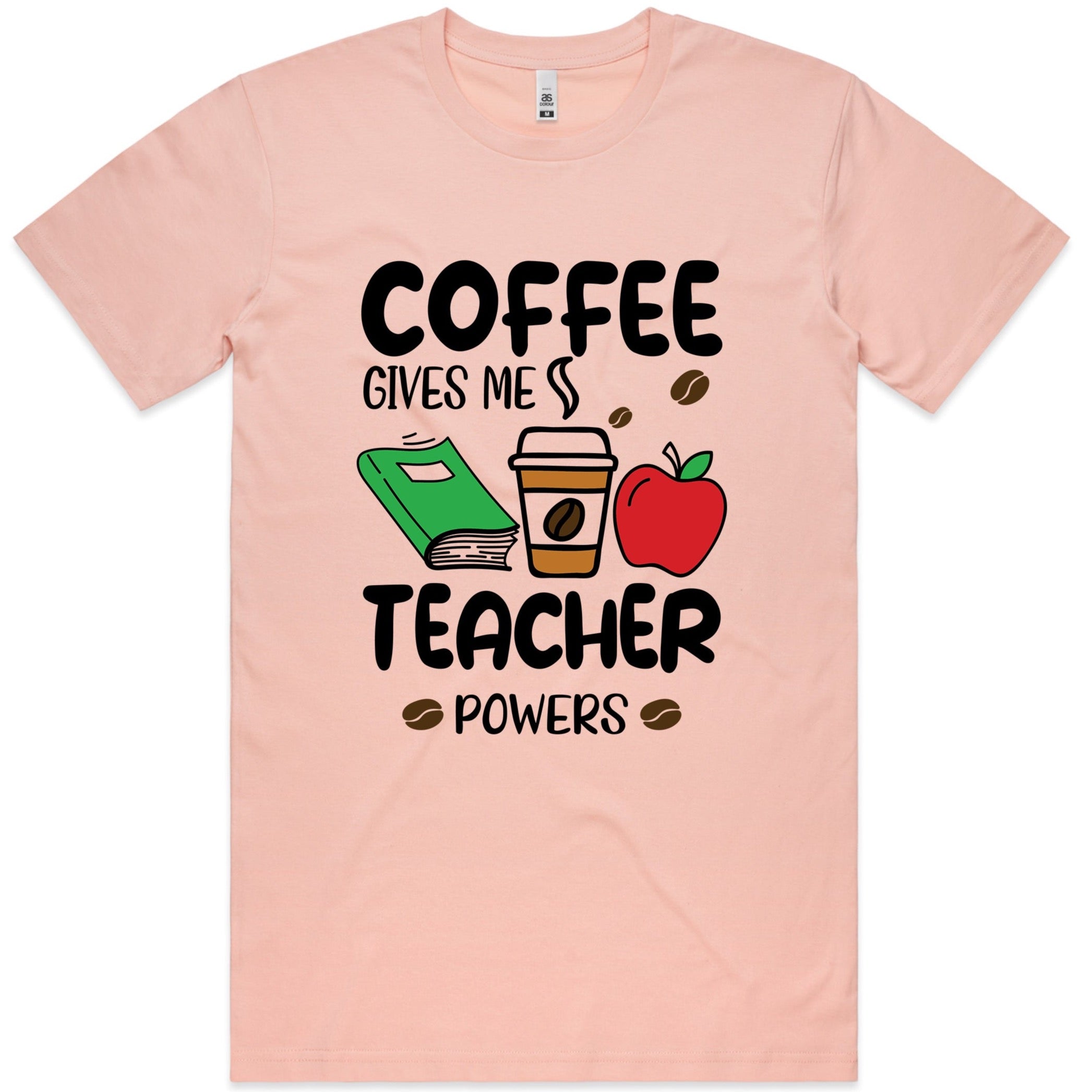 COFFEE GIVES ME TEACHER POWERS TSHIRT