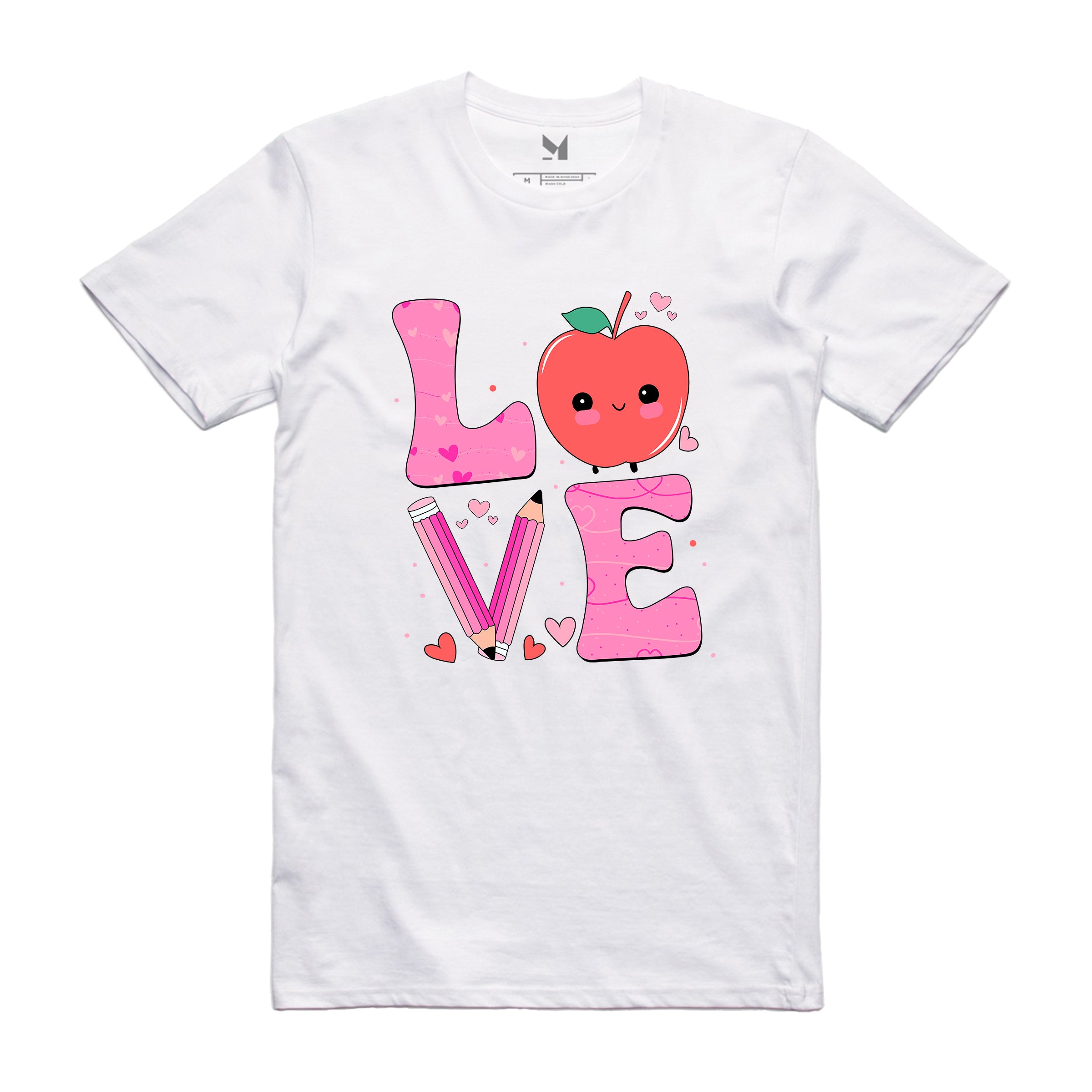 TEACHER LOVE TSHIRT