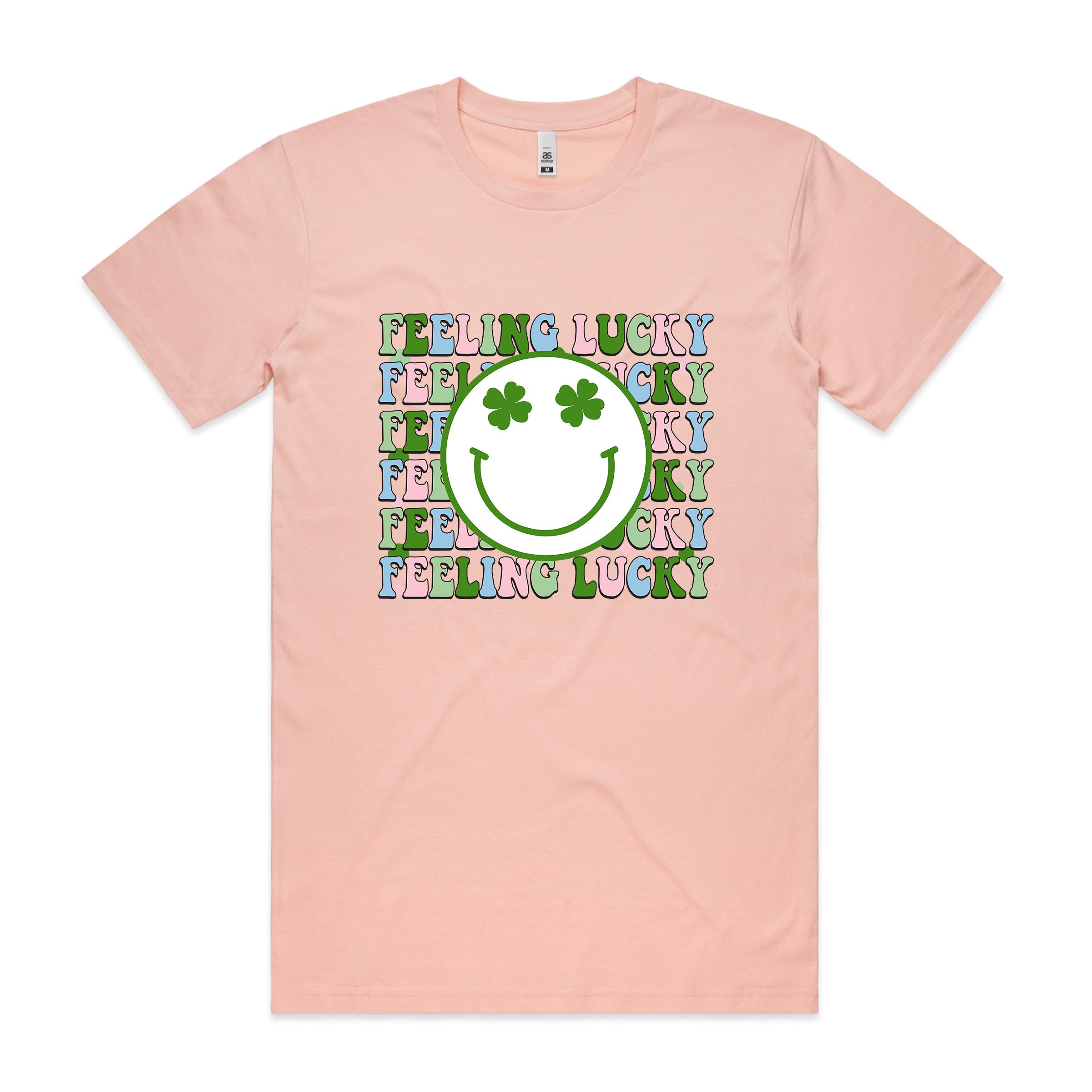 FEELING LUCKT SMILEY FACE TSHIRT