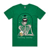 FEELING LUCKY SKELETON TSHIRT