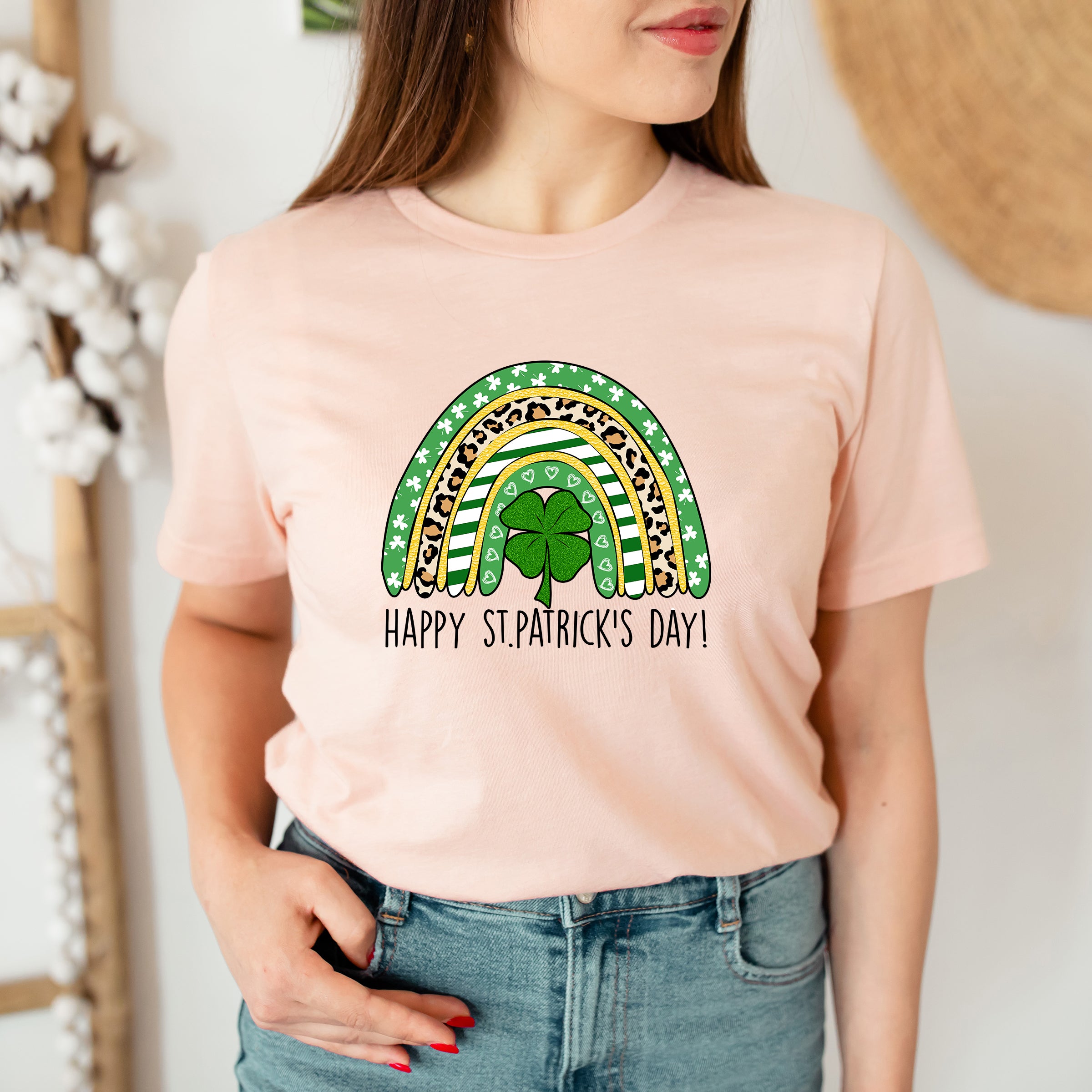 PATRICK'S DAY RAINBOW TSHIRT