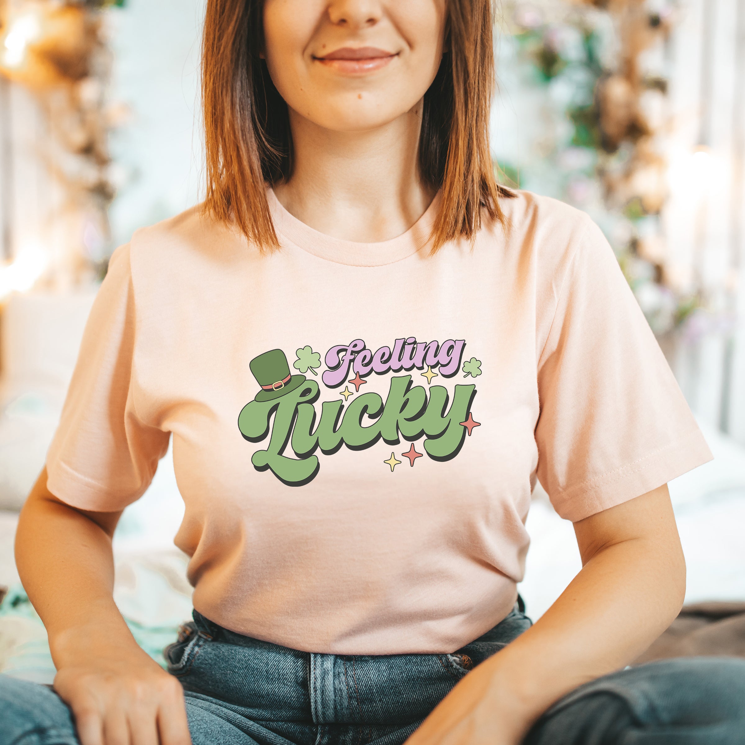 ST PATRICK'S FEELING LUCKY TSHIRT