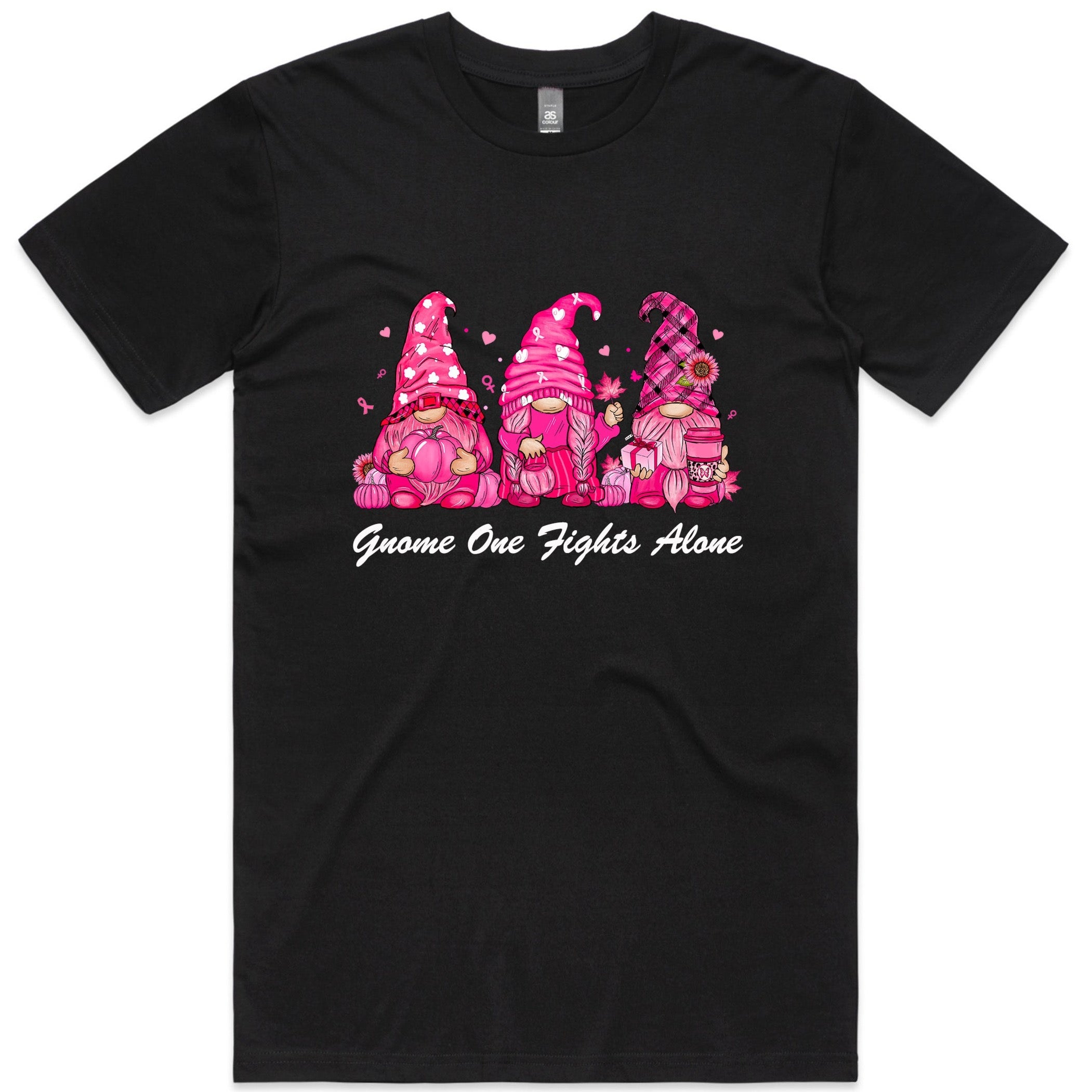 GNOME ONE FIGHTS ALONE TSHIRT A042