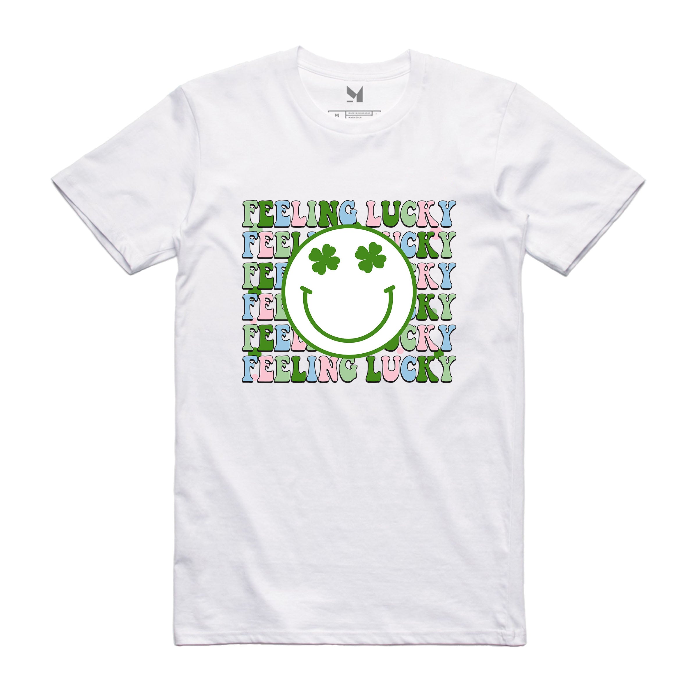 FEELING LUCKT SMILEY FACE TSHIRT