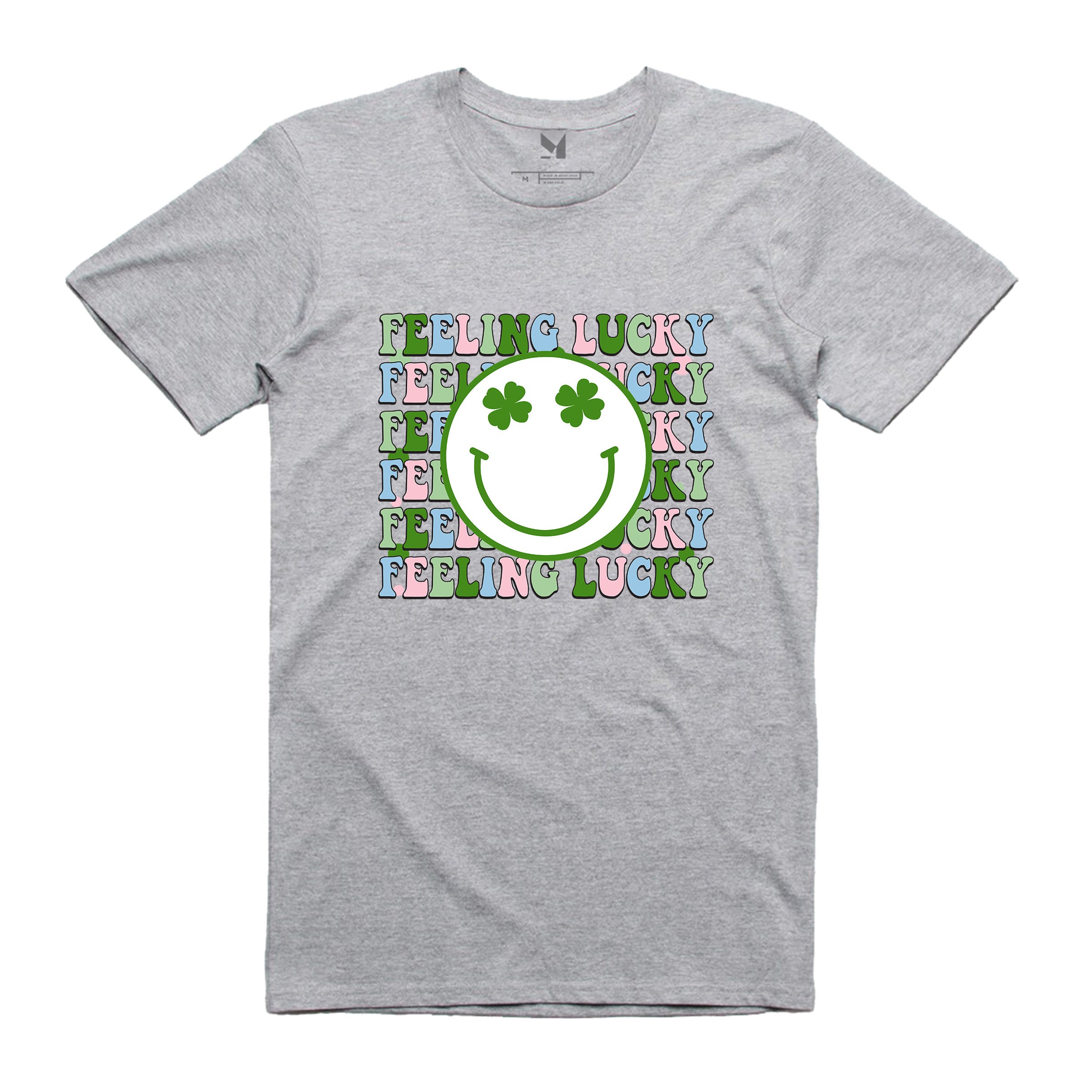 FEELING LUCKT SMILEY FACE TSHIRT