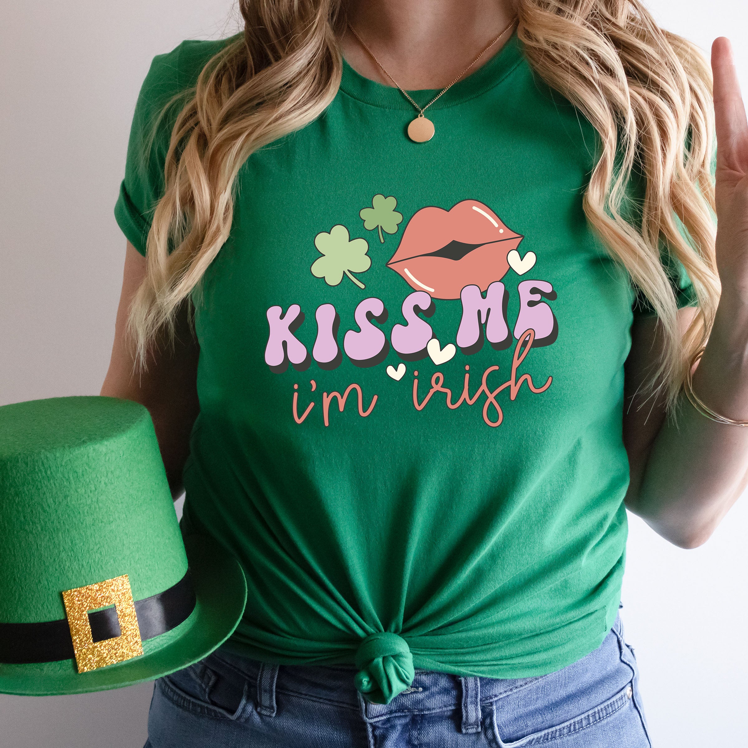 KISS ME I'M IRISH TSHIRT