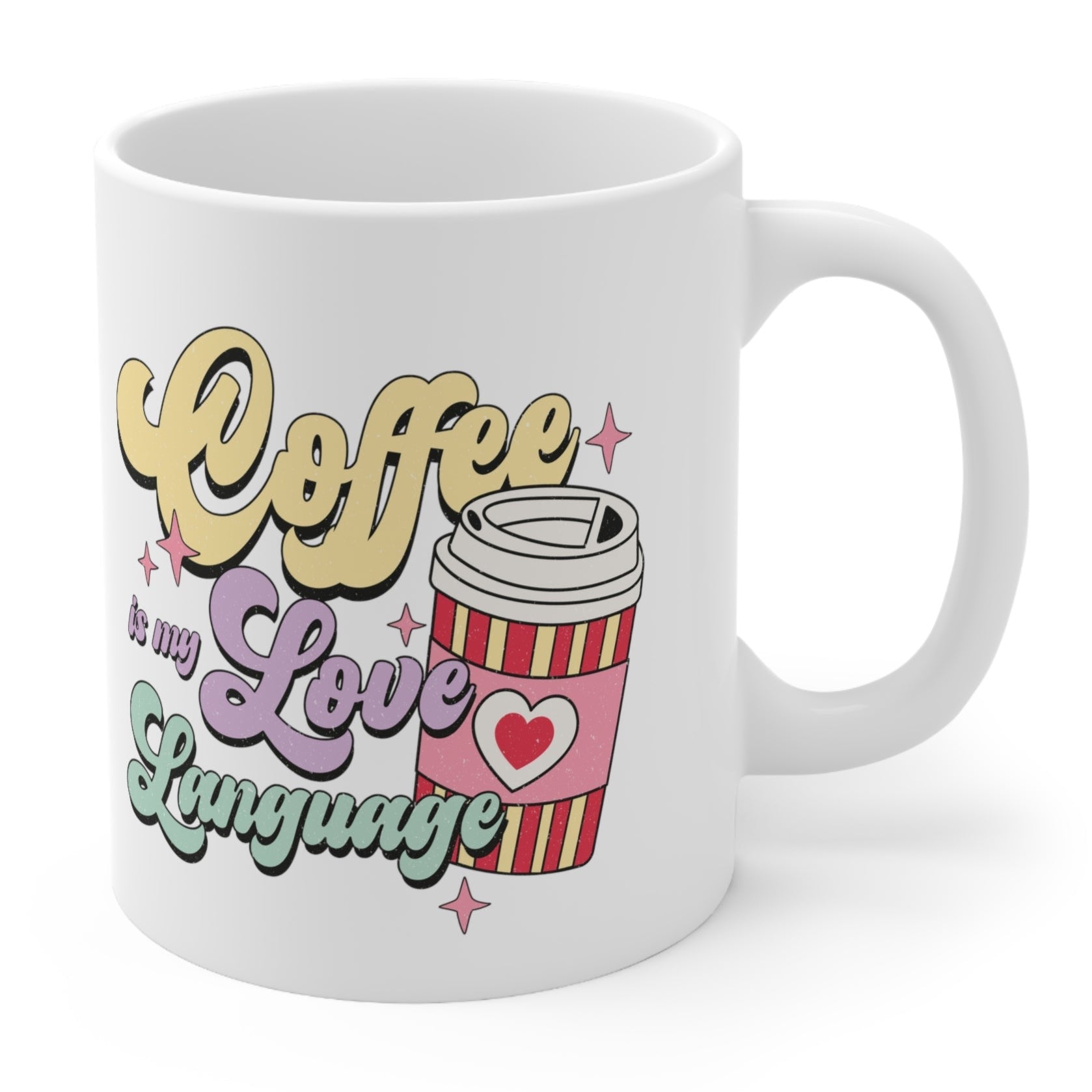COFFEE IS MY LOVE LANGUAGE MUG