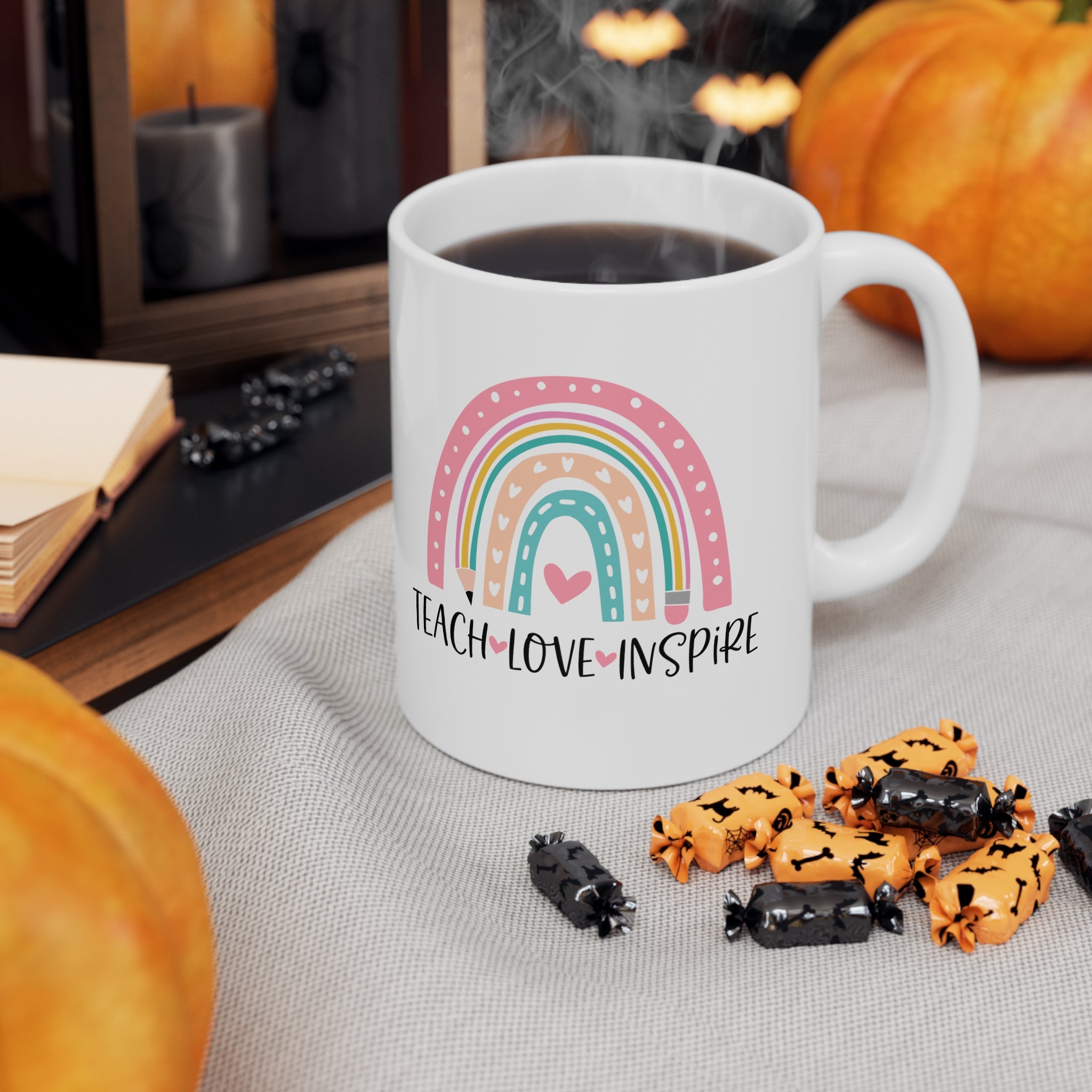 TEACH, LOVE, INSPIRE MUG